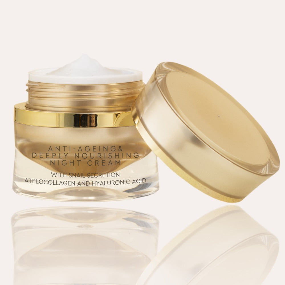 Κρέμα Νυκτός Με Έκκριμα Σαλιγκαριού Glow Era, 50ml