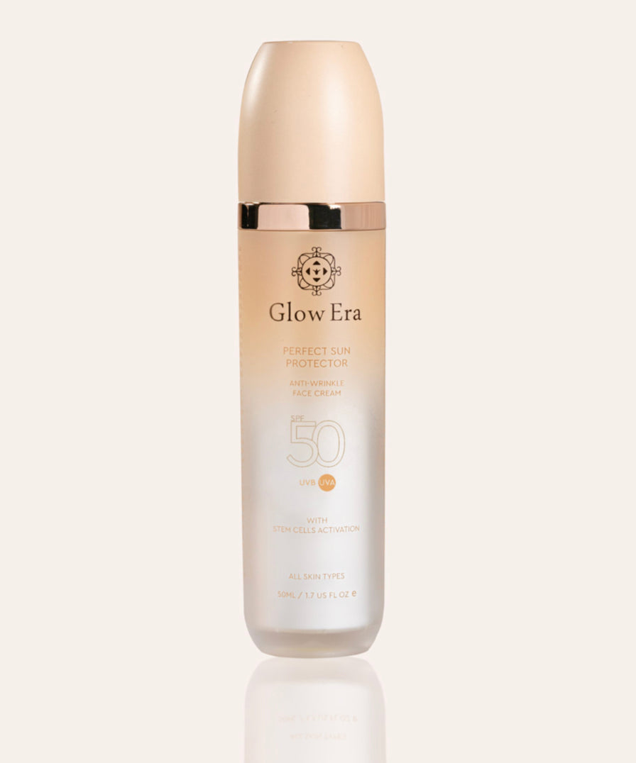 Αντηλιακό Glow Era Perfect Sun Protector SPF50 με 4 βλαστοκύτταρα, 50ml